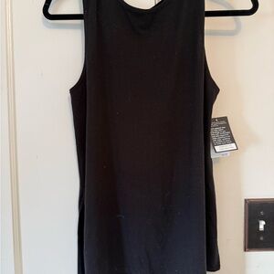 Nordstrom Classic Black Tank Top